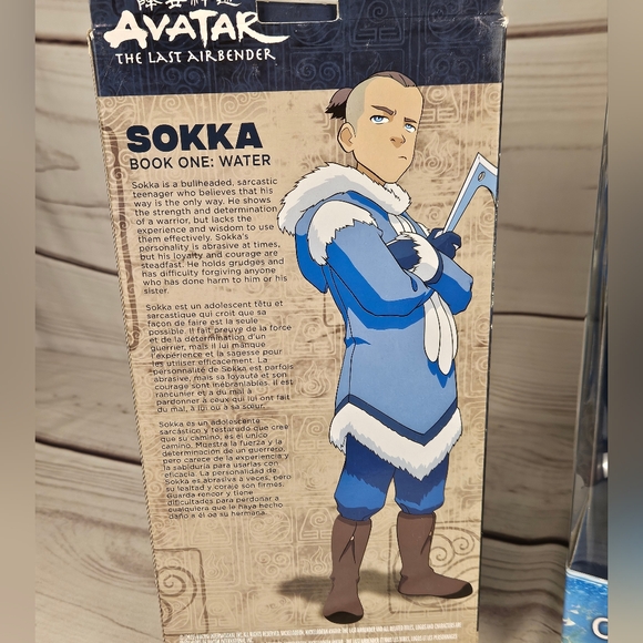 AVATAR Crabsuit Toy Avatar The Last Airbender Sokka and Aang Action Figures NEW - Picture 6 of 9